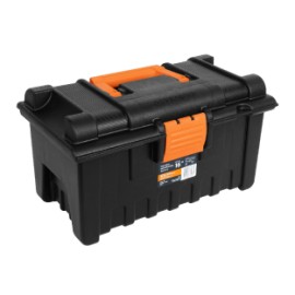 CAJA PARA HERRAMIENTA TRUPER, AMPLIA DE 16", COLOR NARANJA (CHA-16N)