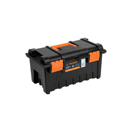 CAJA PARA HERRAMIENTA TRUPER, AMPLIA DE 19", COLOR NARANJA (CHA-19N)