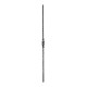 BARRA DECORADA FORJA ITALIANA CUAD. 1/2" C/CUELLO FORJADO 1 M (1185/1)
