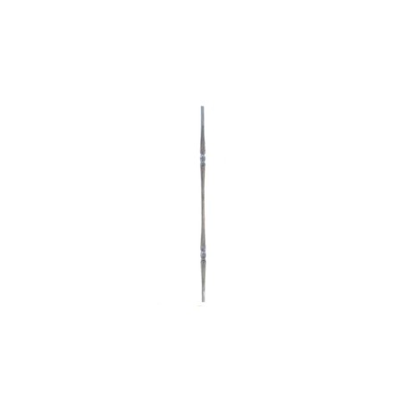 BARRA DECORADA PARA BALCON FORJA ITALIANA CUAD. 1/2" 1 M (1701/13)