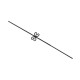 BARRA DECORADA RED. 1/2" C/1 PAR DE CARACOLES (P-1440R-48")