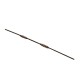 BARRA DECORADA RED. 1/2" C/2 CANASTAS (P-1562R-48")
