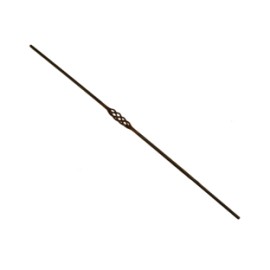 BARRA DECORADA RED. 1/2" C/CANASTA (P-1560R-48")
