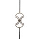 BARROTE FORJA ITALIANA CUADRADO 9/16" ALTO 1 M  GD187/1