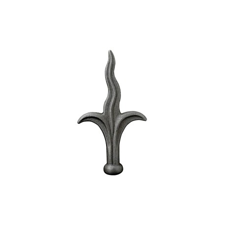 PUNTA DE LANZA ESPANA ORNAMENTAL FORJA ITALIANA (126/B/4)
