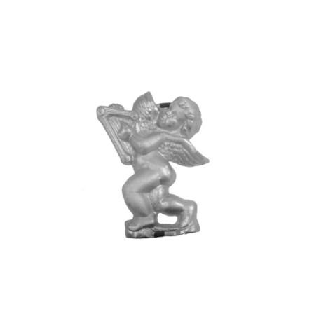 FIGURA DE ALUMINIO ANGEL DE ARPA CHICO