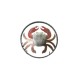 PORTA LLAVES ORNAMENTAL FORJA ITALIANA CANCER (1039/3)