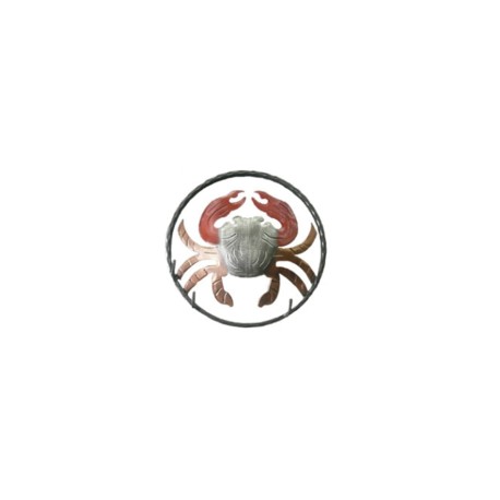 PORTA LLAVES ORNAMENTAL FORJA ITALIANA CANCER (1039/3)