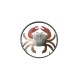 PORTA LLAVES ORNAMENTAL FORJA ITALIANA CANCER (1039/3)