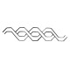 PANTALLA ORNAMENTAL FORJA ITALIANA HORIZONTAL CADENA 19 CM X 96 CM (1813/6)
