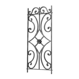 PANTALLA ORNAMENTAL FORJA ITALIANA RIZO 1.2 X 43CM X 1M (GD61/1)