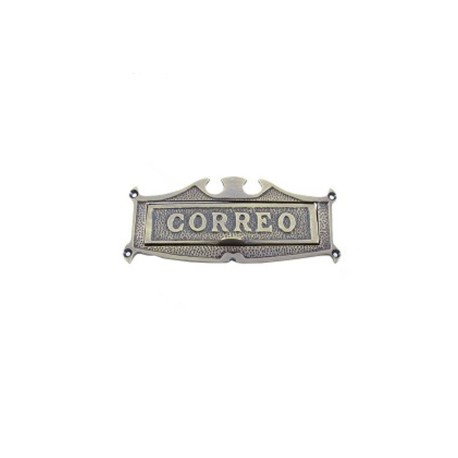 TAPA P/BUZON ALUMINIO CORREO  1